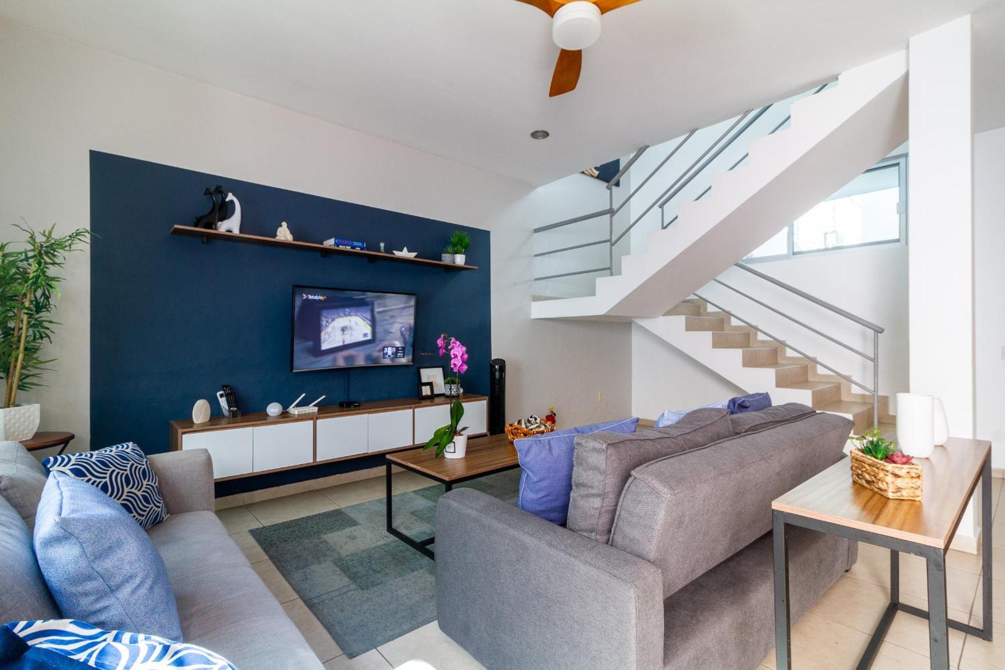 Casa Azul Turquesa Excelente Ubicacion Facturamos Villa Guadalajara Dış mekan fotoğraf