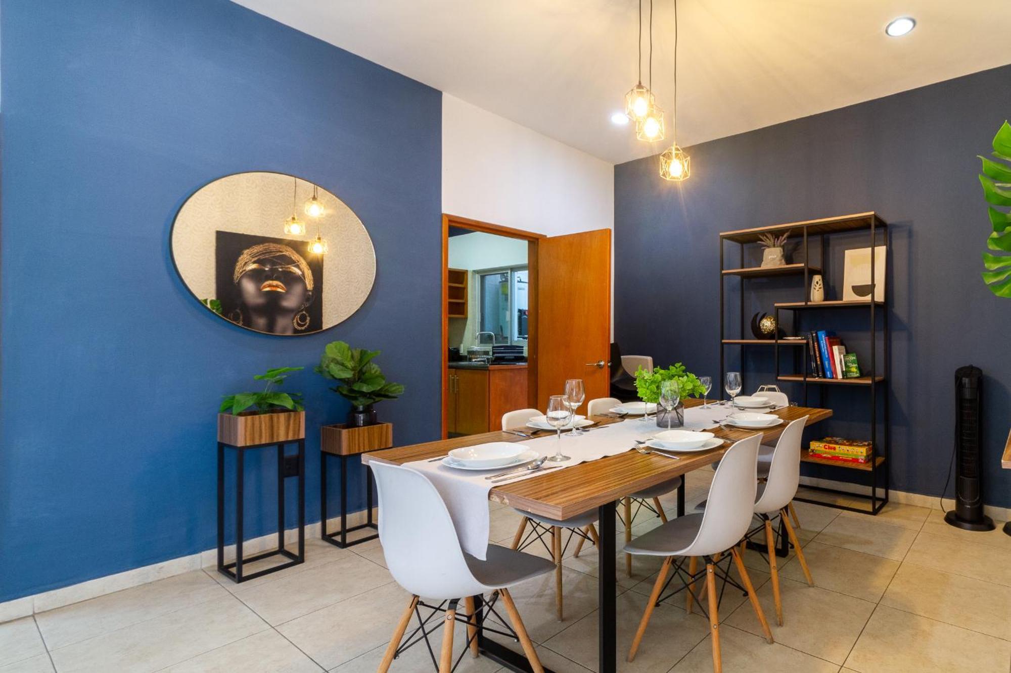Casa Azul Turquesa Excelente Ubicacion Facturamos Villa Guadalajara Dış mekan fotoğraf