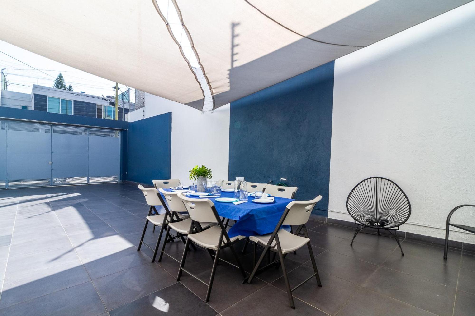 Casa Azul Turquesa Excelente Ubicacion Facturamos Villa Guadalajara Dış mekan fotoğraf